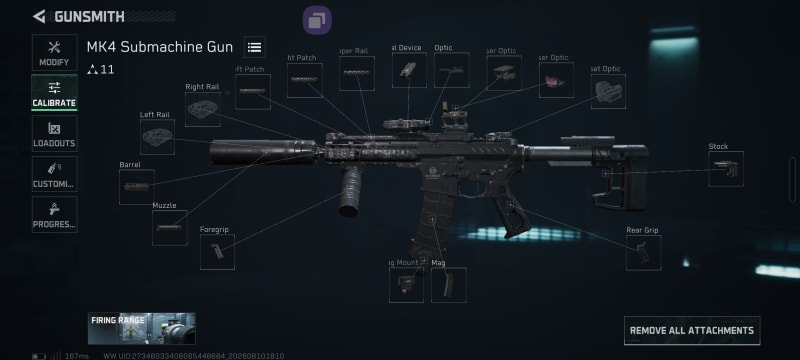 Build screenshot