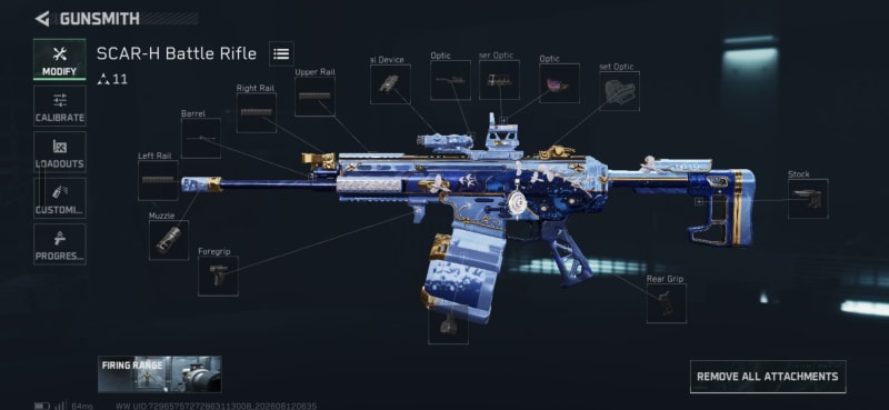 Build screenshot