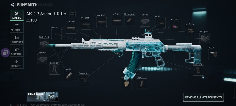 Build screenshot