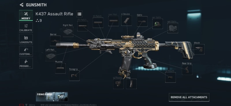 Build screenshot