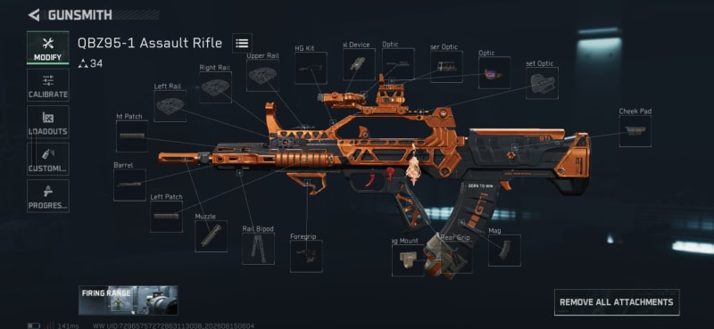 Build screenshot