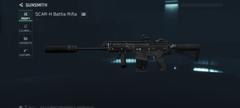 Build screenshot