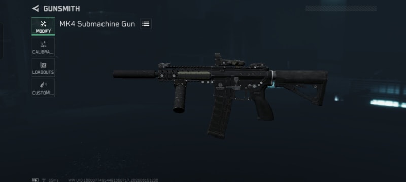 Build screenshot