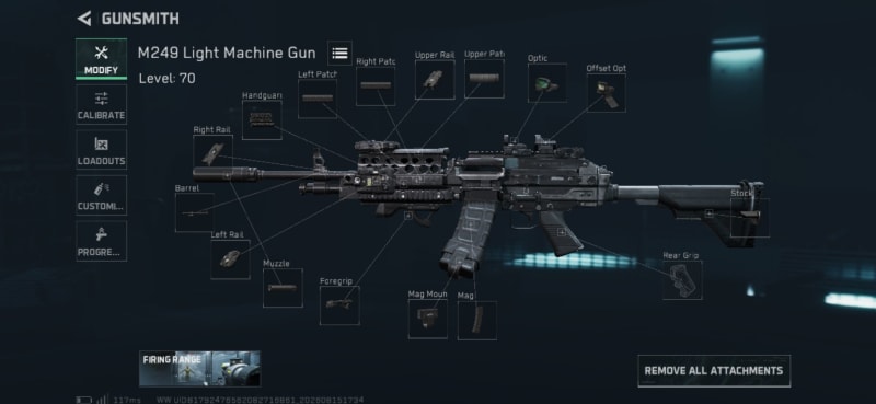Build screenshot