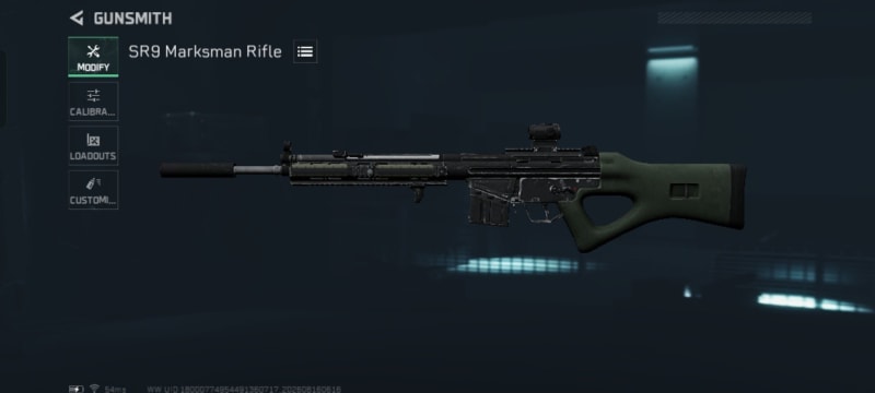 Build screenshot