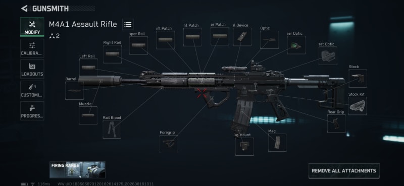Build screenshot