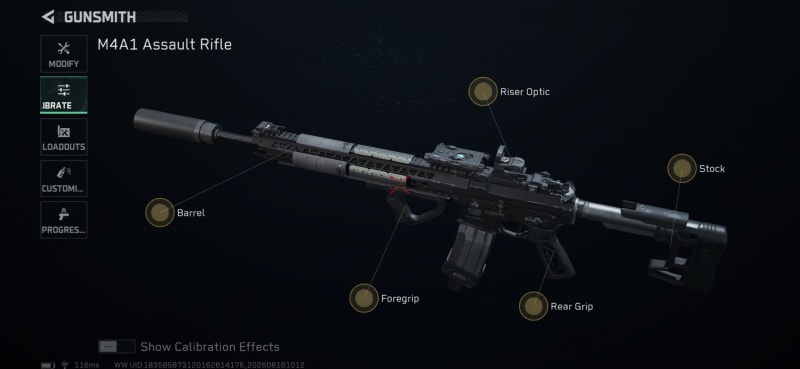 Build screenshot