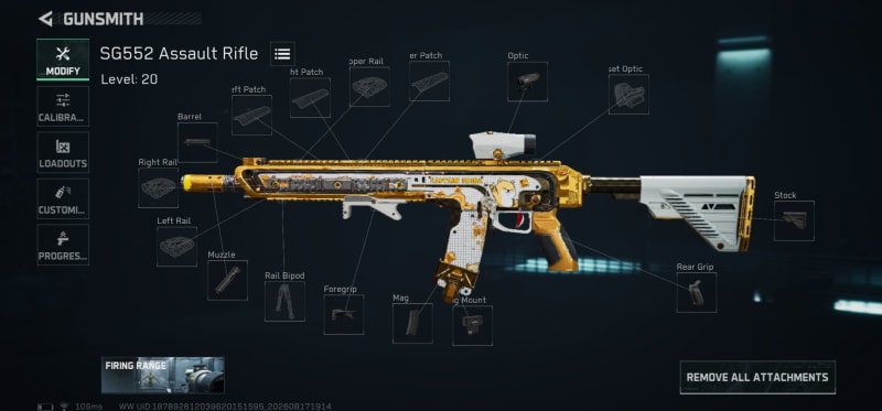 Build screenshot