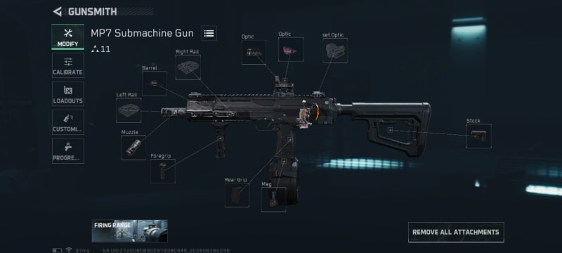 Build screenshot
