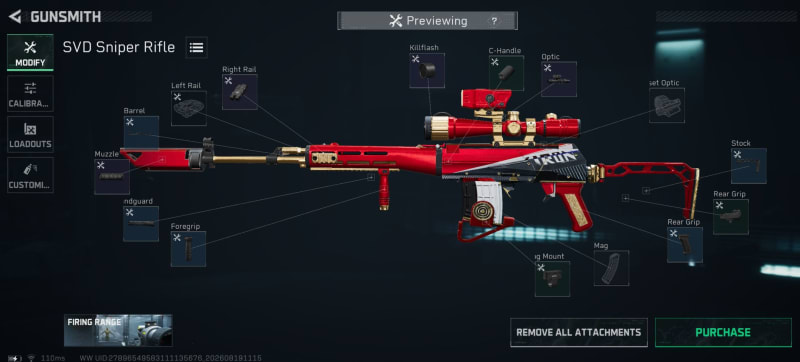 Build screenshot
