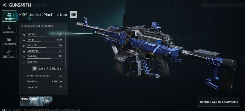 Build screenshot