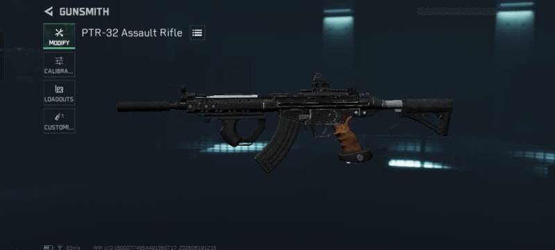 Build screenshot