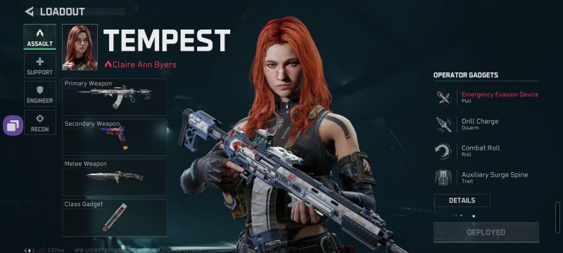 Build screenshot