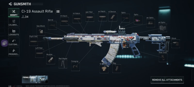 Build screenshot