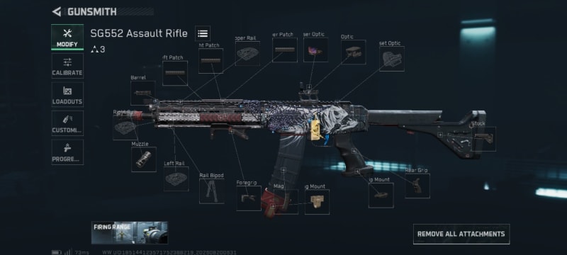Build screenshot