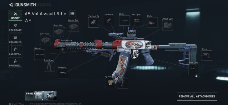 Build screenshot