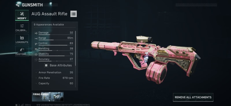Build screenshot