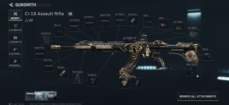 Build screenshot