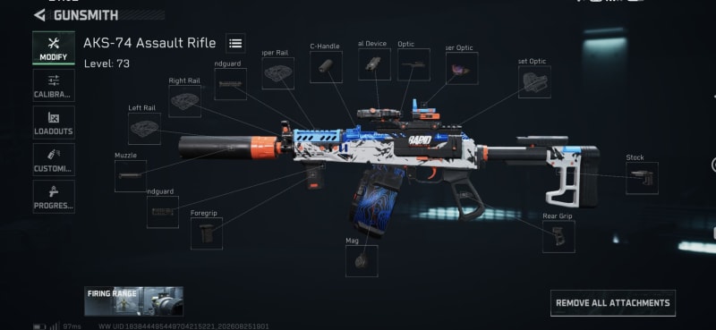 Build screenshot