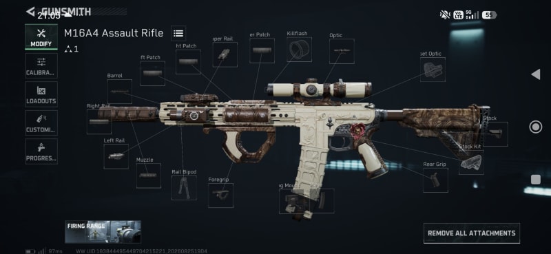 Build screenshot
