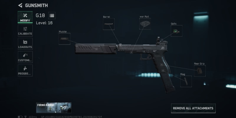 Build screenshot
