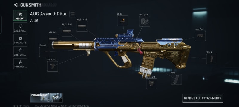 Build screenshot