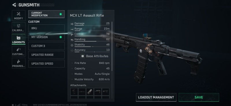 Build screenshot