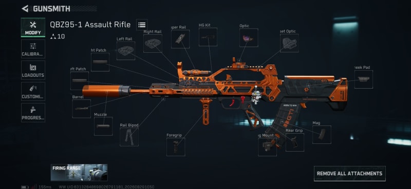 Build screenshot