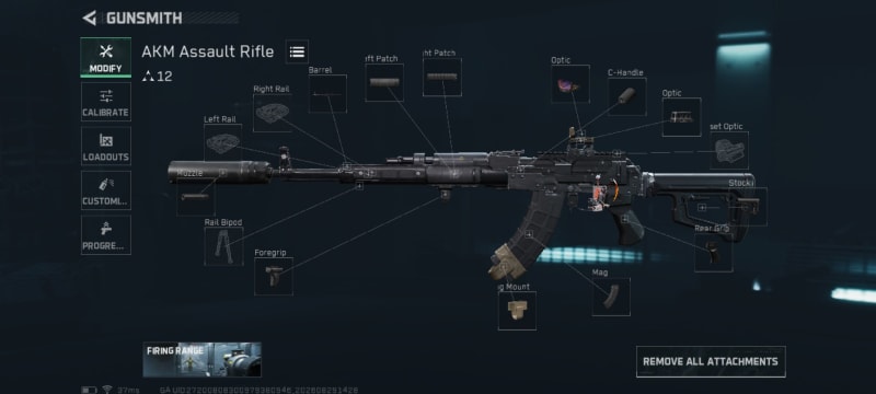 Build screenshot