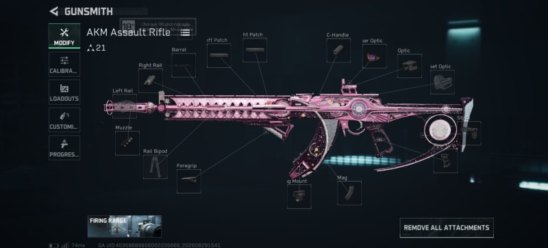 Build screenshot