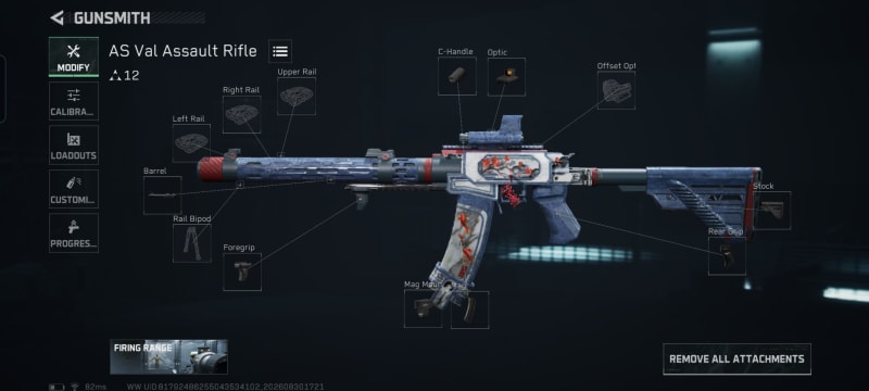 Build screenshot