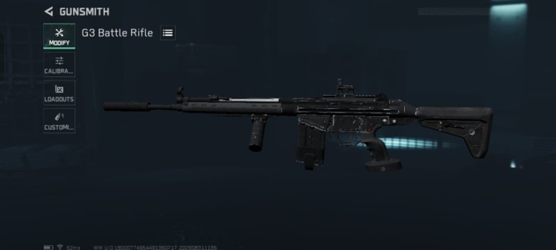Build screenshot
