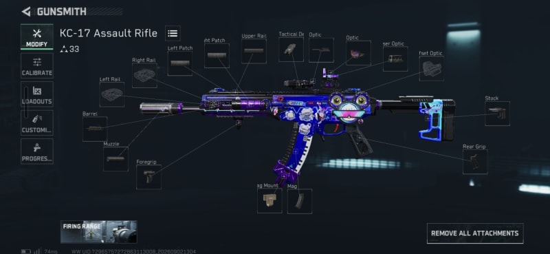 Build screenshot