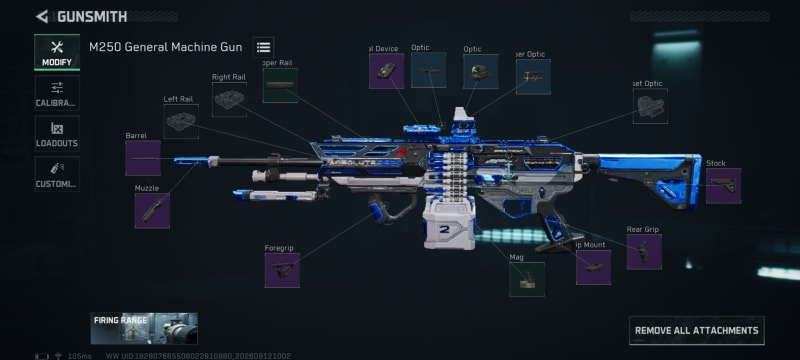 Build screenshot