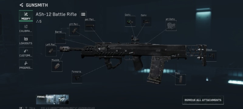 Build screenshot