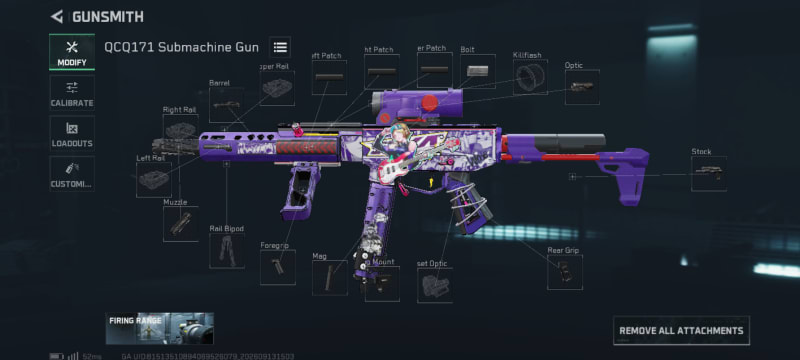 Build screenshot