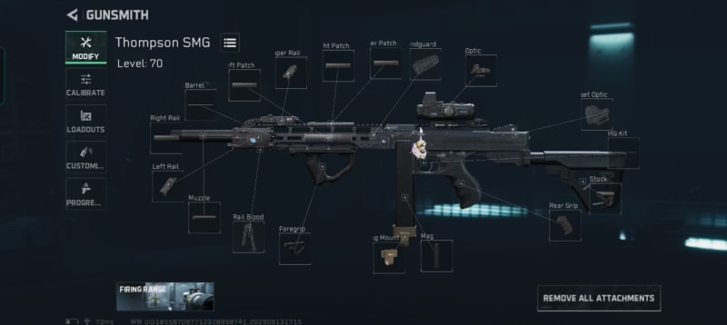 Build screenshot