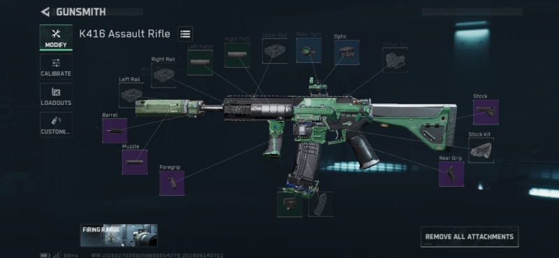 Build screenshot