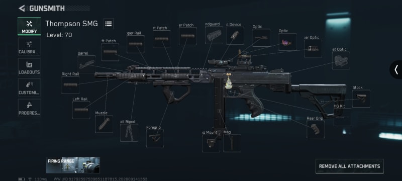 Build screenshot