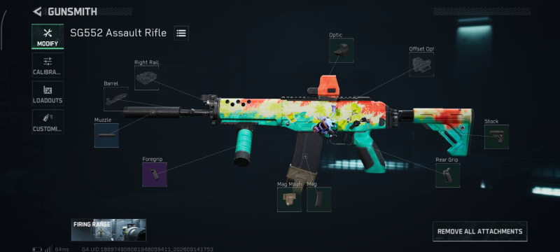 Build screenshot