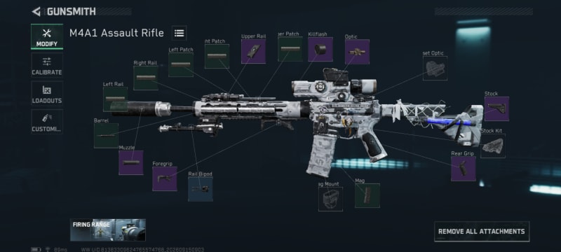 Build screenshot