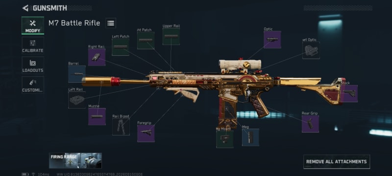 Build screenshot