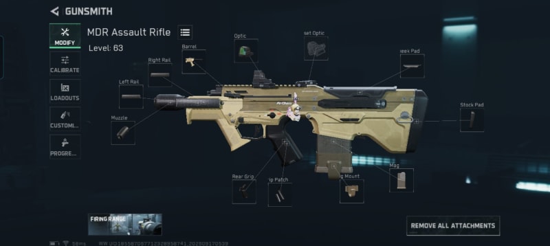 Build screenshot