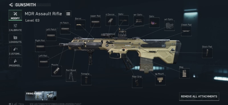 Build screenshot