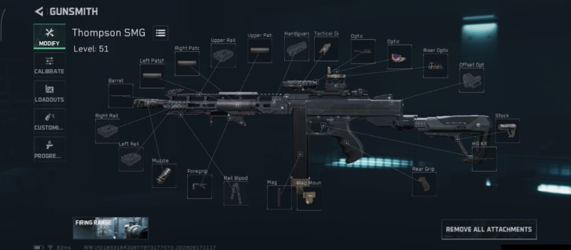 Build screenshot