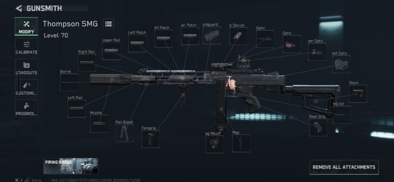 Build screenshot