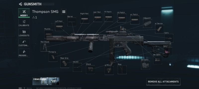 Build screenshot