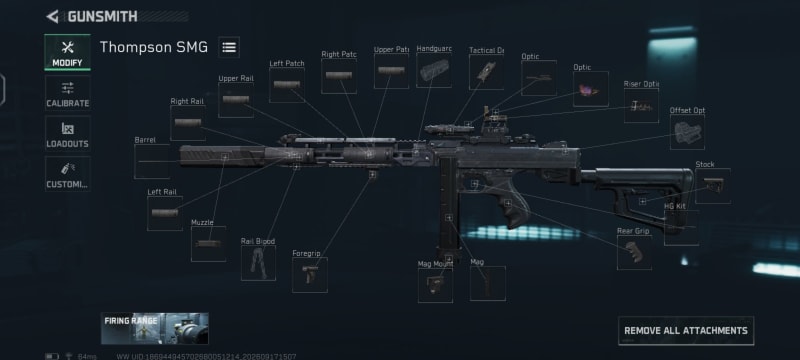 Build screenshot
