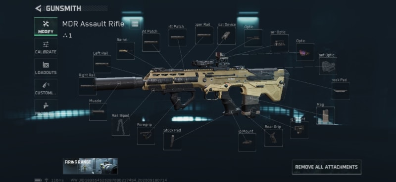 Build screenshot