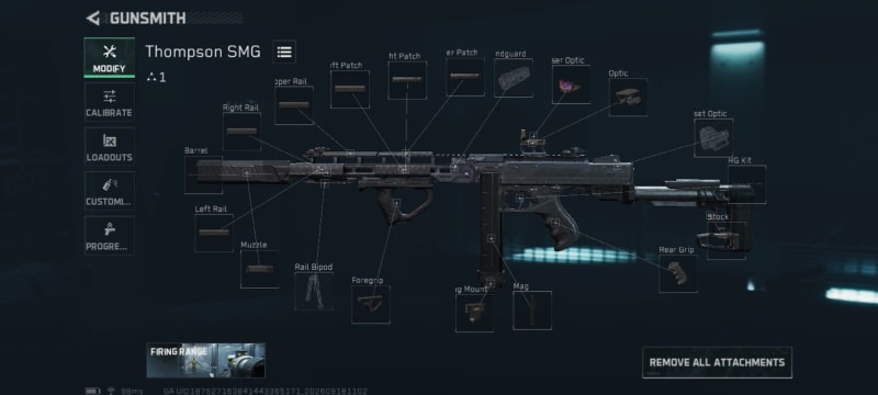 Build screenshot